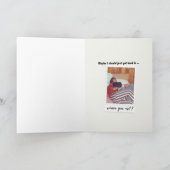 Wakker worden aan de verkeerde kant van het bed, m kaart (Binnen)