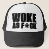 WAKKER WORDEN ALS F*CK TRUCKER PET (Voorkant)