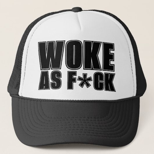 WAKKER WORDEN ALS F*CK TRUCKER PET (Voorkant)