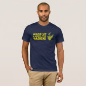 Wakker worden en de adek ruiken t-shirt (Voorkant volledig)