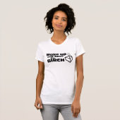 Wakker worden en de Birch ruwen T-shirt (Voorkant volledig)