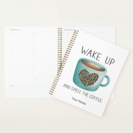 Wakker Worden en de Koffie Ruiken - Aquarel Koffie Planner