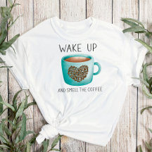 Wakker Worden en de Koffie Ruiken - Aquarel Koffie