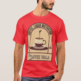 Wakker worden en de koffie ruiken! t-shirt