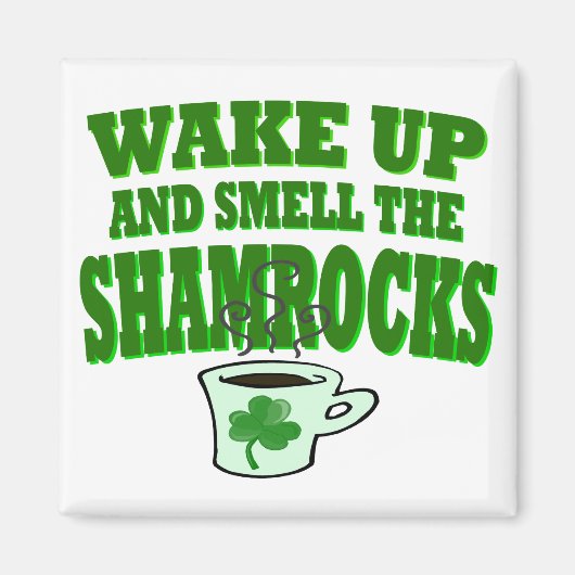 Wakker worden en de Shamrock Magnet ruiken (Voorkant)