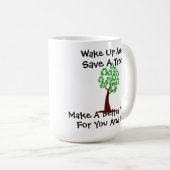 Wakker worden en een Mok opslaan (Voorkant rechts)