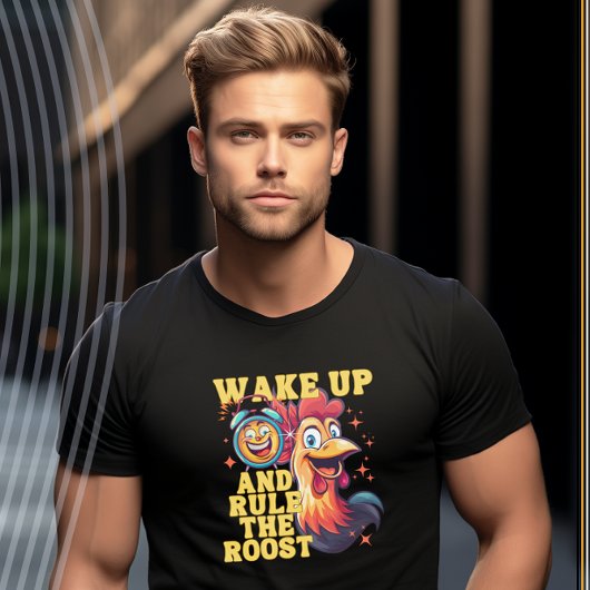 Wakker worden en heersen over de Roost Funny Roost T-shirt