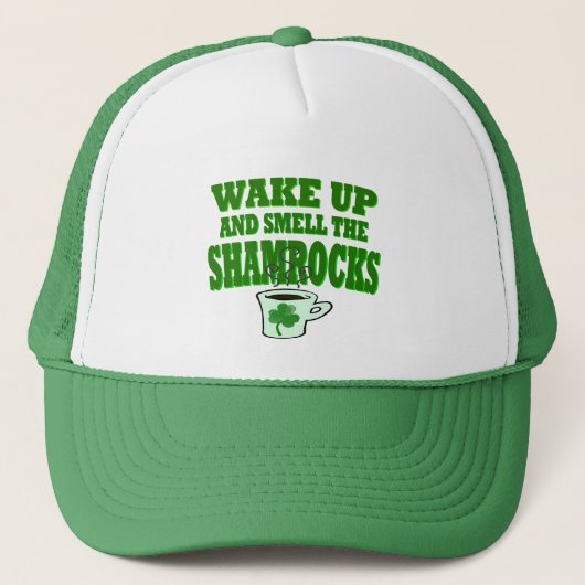 Wakker worden en het Pet van Shamrock smokkelen (Voorkant)