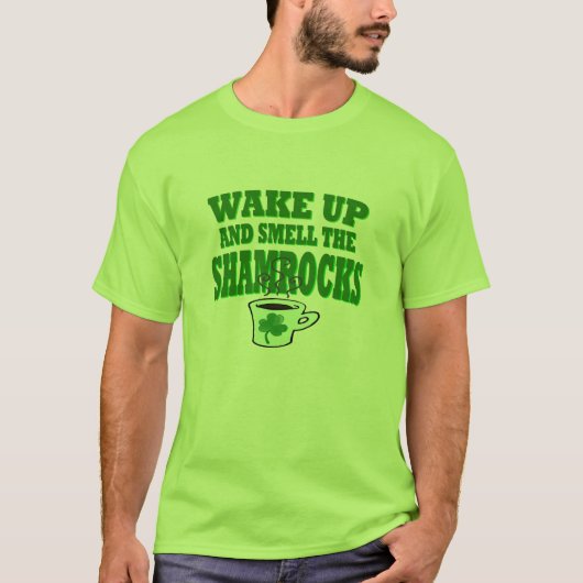 Wakker worden en het Shirt van Shamrock smokkelen (Voorkant)