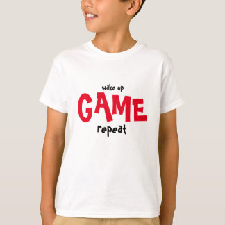 Wakker worden en shirt voor gamers