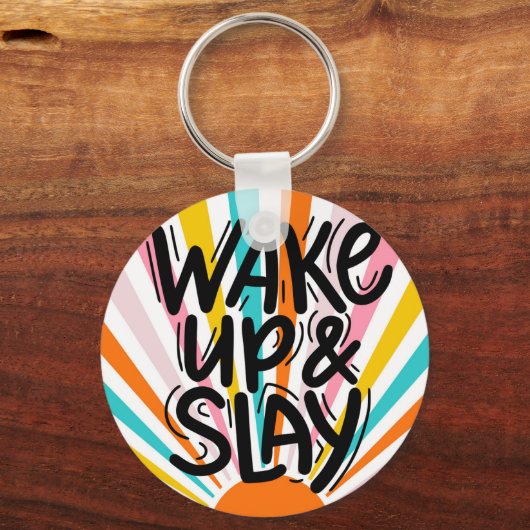 Wakker worden en Sleutelhanger doden (Achterkant)