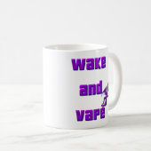 wakker worden en vape koffiemok (Voorkant rechts)