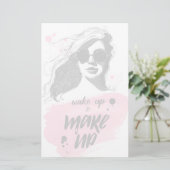 Wakker worden en verzinnen briefpapier (Staand voorkant)