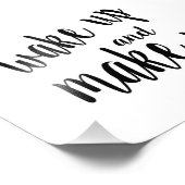 Wakker worden en verzinnen foto afdruk (Hoek)