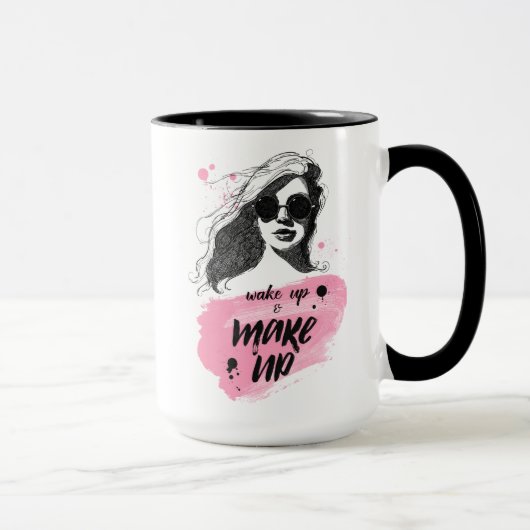 Wakker worden en verzinnen mok (Rechts)