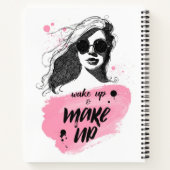 Wakker worden en verzinnen notitieboek (Achterkant)