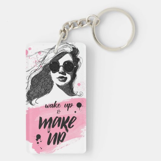 Wakker worden en verzinnen sleutelhanger (achterkant)