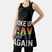 Wakker worden Gay weer grappig LGBTQ Pride Ally Ra Schort (Insitu)