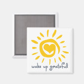 Wakker worden Grateful Magneet (Voorkant / Achterkant)