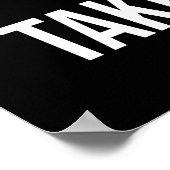 Wakker worden, hard werken, vriendelijk zijn en du poster (Hoek)