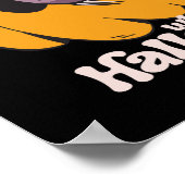 Wakker worden, het is Halloween Funny Slapende Slo Poster (Hoek)