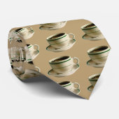 Wakker worden!  Het is Koffietijd. Stropdas (Opgerold)