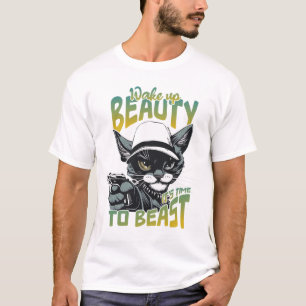Wakker worden Het is tijd om te beesten T-shirt