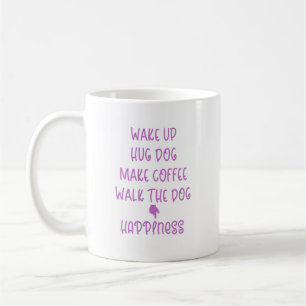 Wakker worden, Hug Dog, Koffie ... Geluk KoffieMok