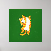 Wakker worden Kat Canvas Afdruk (Voorkant)