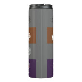 Wakker worden koffie doen dingen wijn thermosbeker (Achterkant)