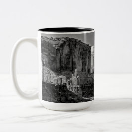 Wakker worden koffie tweekleurige koffiemok