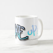 Wakker worden! koffiemok (Voorkant rechts)