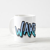Wakker worden! koffiemok (Voorkant links)