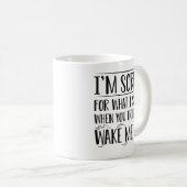 Wakker worden koffiemok (Voorkant rechts)