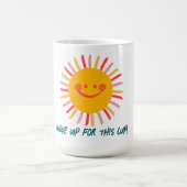 Wakker worden koffiemok (Center)