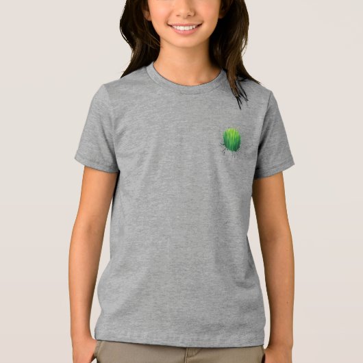 Wakker worden met de hartslag van het bos Tri-Blend shirt (Voorkant)