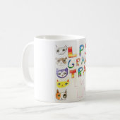 Wakker worden met de zwaardwalvis - mok koffie (Voorkant links)