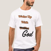 Wakker worden met God T-shirt unisex (Voorkant)