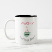 Wakker worden met je beste koffie Mok 😊☕️ (Links)