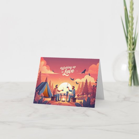 Wakker Worden Met Liefde Kaart (Voorkant)