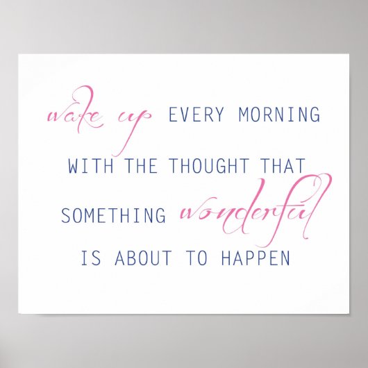 Wakker worden poster (Voorkant)