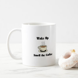 Wakker worden Ruik de koffie op Koffiemok
