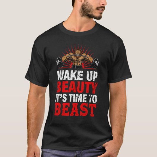 Wakker worden Schoonheid Het is tijd om te beesten T-shirt (Voorkant)