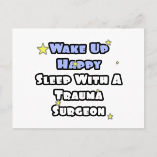 Wakker worden...Slaap met een trauma chirurg Briefkaart