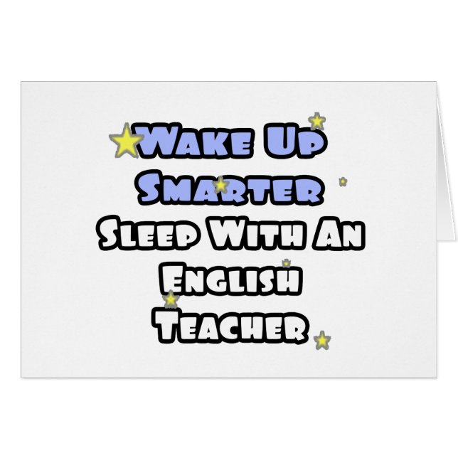 Wakker worden...slapen met een Engelse leraar (Voorkant Horizontaal)