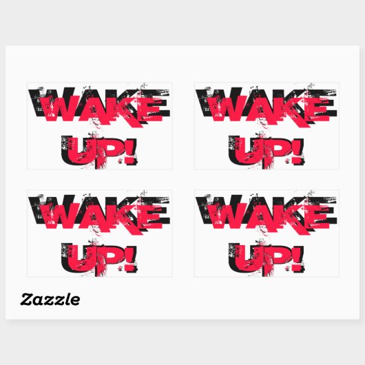 Wakker worden! Sticker (Vel)