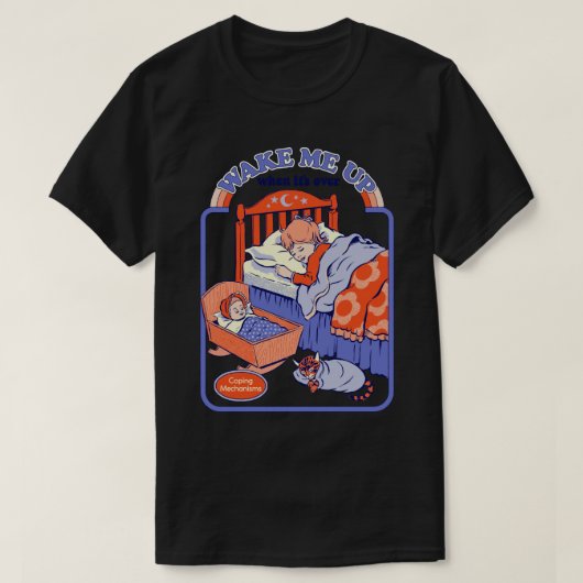 Wakker worden t-shirt (Design voorkant)