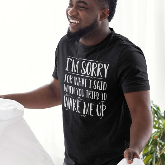 Wakker worden t-shirt