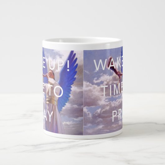 Wakker worden tijd om Mok te bidden (Voorkant)