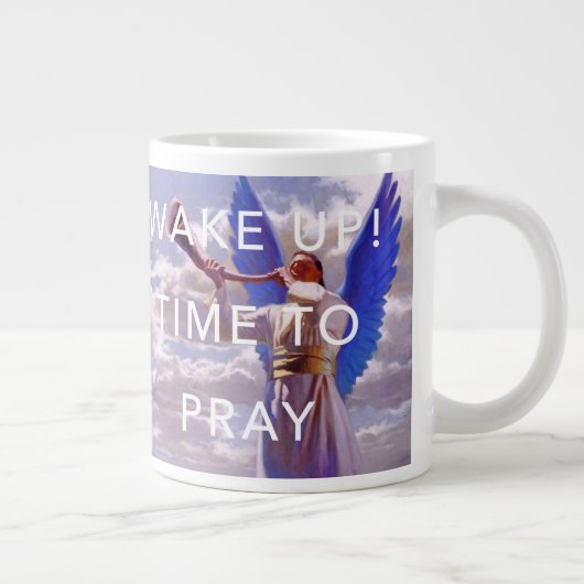 Wakker worden tijd om Mok te bidden (Rechts)